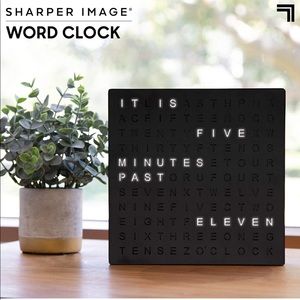Sharper Image Light Up Electronic World Clock